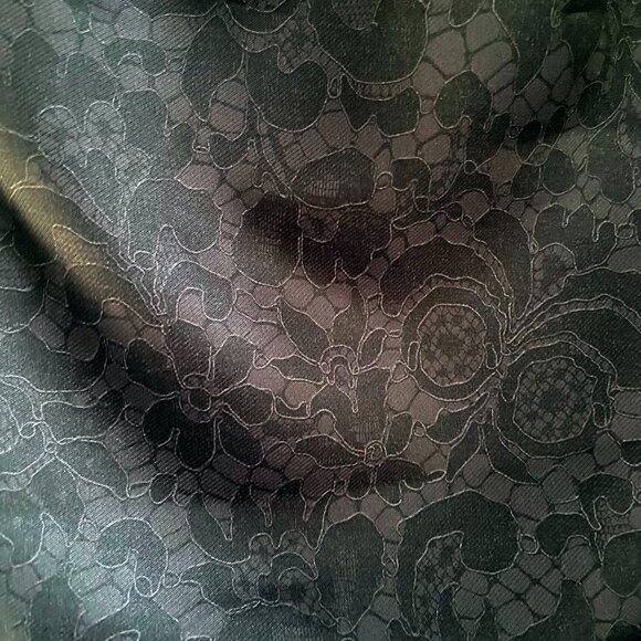 Dolce & Gabbana Black Lace Print Drawstring Dust Bag - Picture 4 of 6